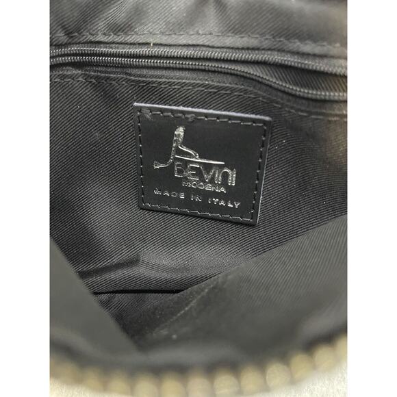 Bevini Modena Women Black & Gray Clutch One Size - Picture 6 of 7